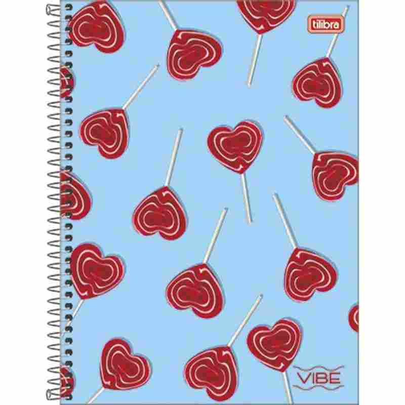 CADERNO 10X1 VIBE FEMININO C.D.